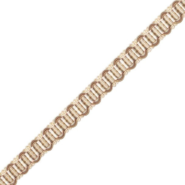 Margaux Gimp Trim by Samuel & Sons in Rose De Thé