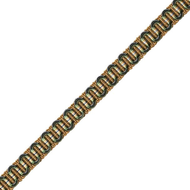 Margaux Gimp Trim by Samuel & Sons in Forêt