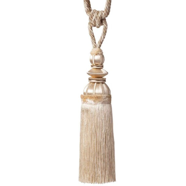 Margaux Tassel Tieback by Samuel & Sons in Ecru