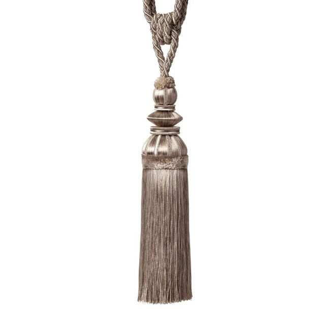 Margaux Tassel Tieback by Samuel & Sons in Feuille D'Argent