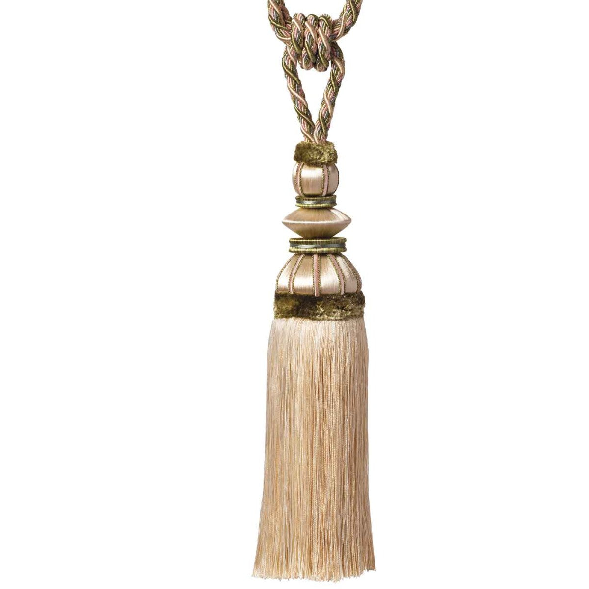 Margaux Tassel Tieback by Samuel & Sons in Fleurs D'Été