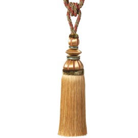 Margaux Tassel Tieback by Samuel & Sons in Mandarine