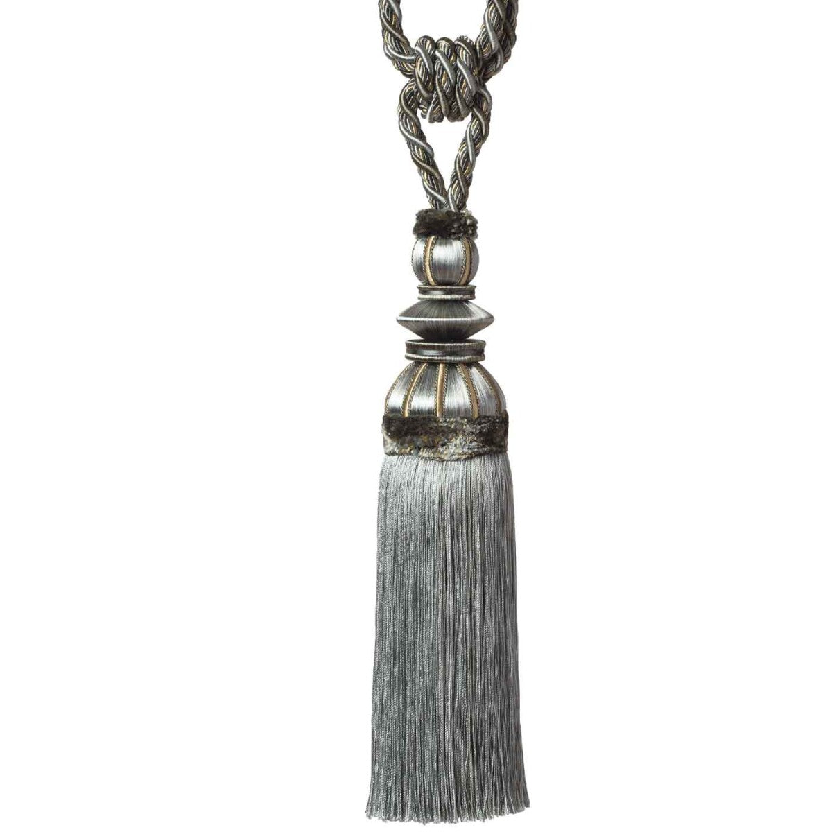 Margaux Tassel Tieback by Samuel & Sons in Verdigris
