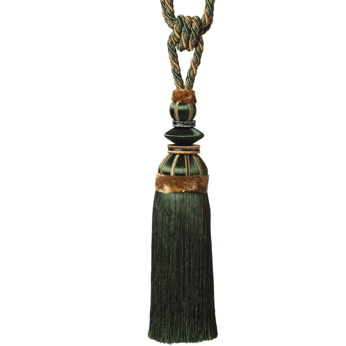 Margaux Tassel Tieback by Samuel & Sons in Forêt