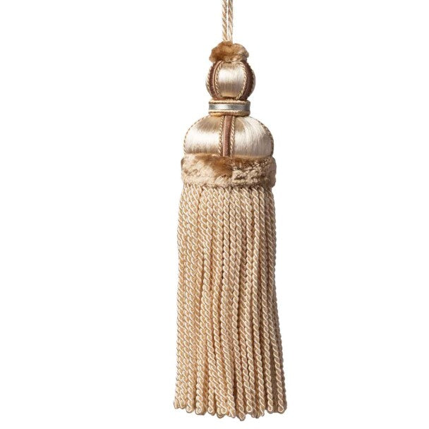 Margaux Key Tassel Trim by Samuel & Sons in Rose De Thé