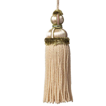 Margaux Key Tassel Trim by Samuel & Sons in Fleurs D'Été