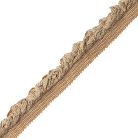 Chrysalis Cord With Tape Trim by Samuel & Sons in Toast