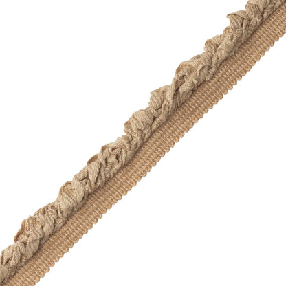 Chrysalis Cord With Tape Trim by Samuel & Sons in Toast