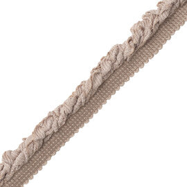 Chrysalis Cord With Tape Trim by Samuel & Sons in Mushroom