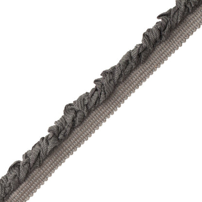 Chrysalis Cord With Tape Trim by Samuel & Sons in Charcoal