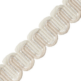 Migration Border Trim by Samuel & Sons in Sugar Cube