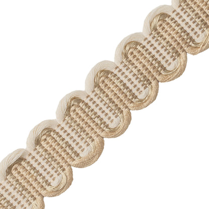 Migration Border Trim by Samuel & Sons in Champagne