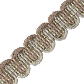 Migration Border Trim by Samuel & Sons in Pebble
