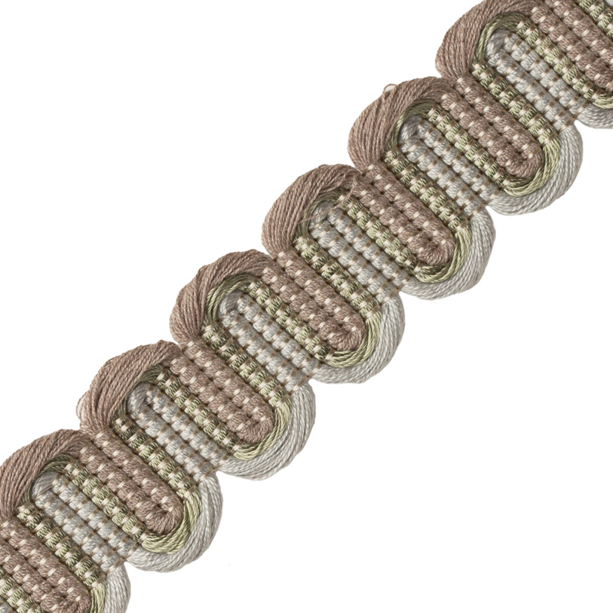 Migration Border Trim by Samuel & Sons in Pebble