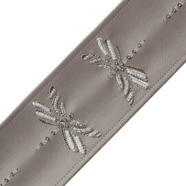 Nymph Beaded Border Trim by Samuel & Sons in Elephant