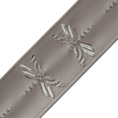 Nymph Beaded Border Trim by Samuel & Sons in Elephant