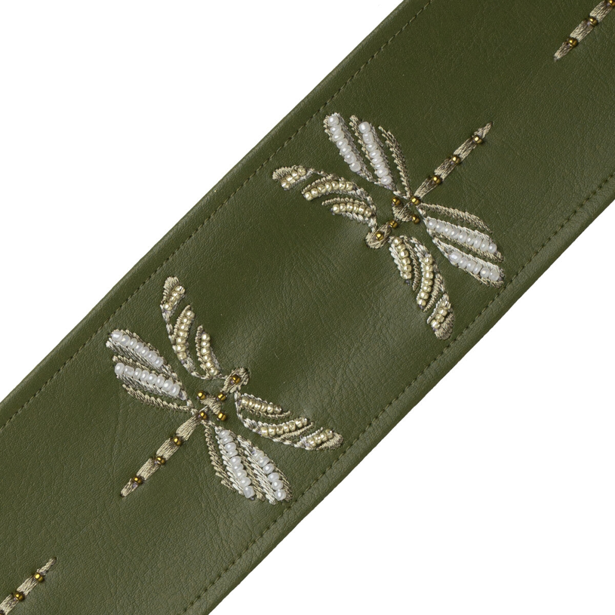 Nymph Beaded Border Trim by Samuel & Sons in Oregano