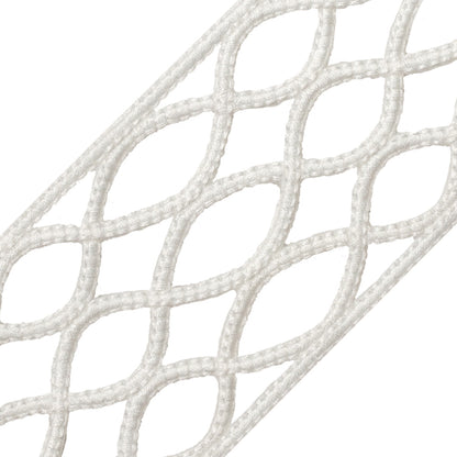 Treillage Lattice Border Trim by Samuel & Sons in Ivory