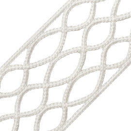 Treillage Lattice Border Trim by Samuel & Sons in Ivory