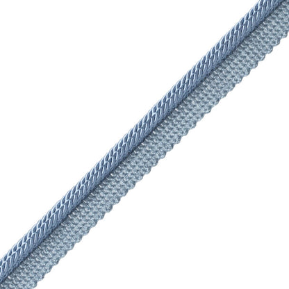Treillage Square Cord With Tape Trim by Samuel & Sons in Bleu