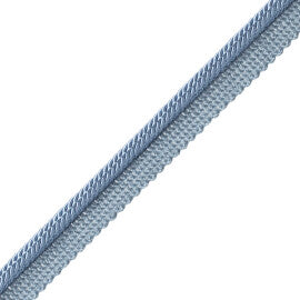 Treillage Square Cord With Tape Trim by Samuel & Sons in Bleu