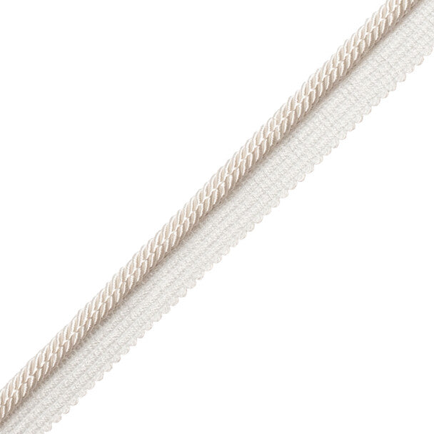 Treillage Square Cord With Tape Trim by Samuel & Sons in Ivory
