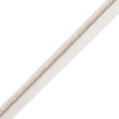 Treillage Square Cord With Tape Trim by Samuel & Sons in Ivory