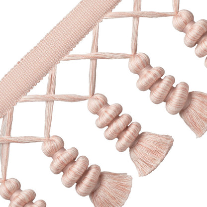 Caitlin Tassel Fringe Trim by Samuel & Sons in Apple Blossom