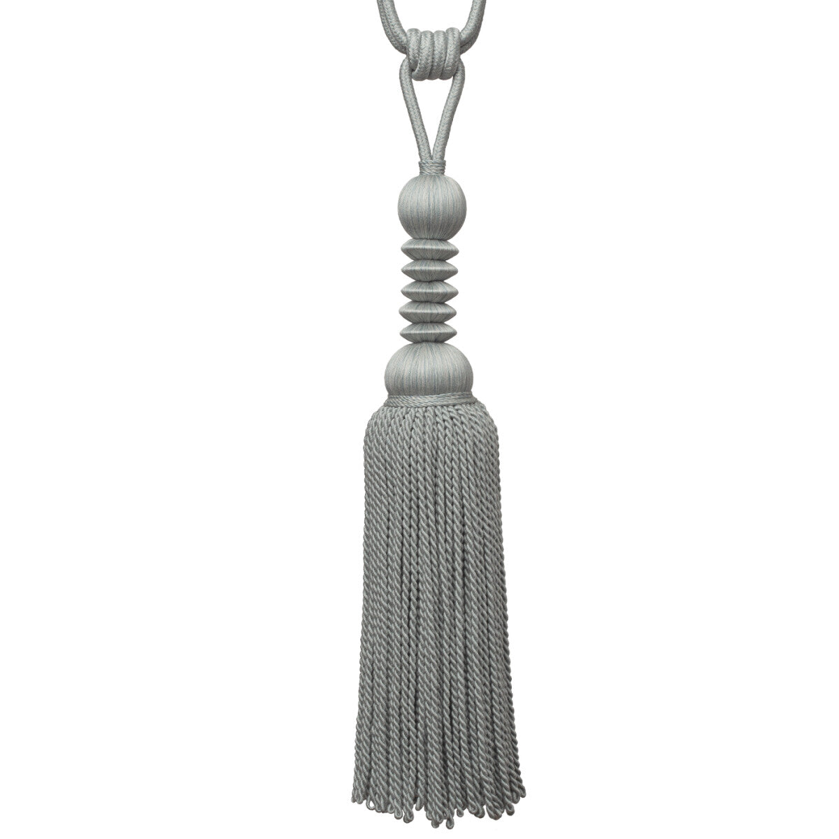Caitlin Single Tassel Tieback by Samuel & Sons in Glass