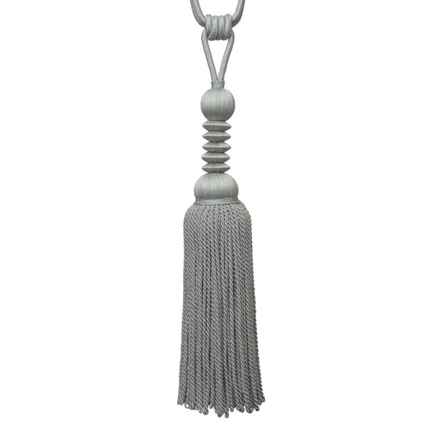 Caitlin Single Tassel Tieback by Samuel & Sons in Glass