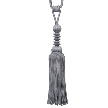 Caitlin Single Tassel Tieback by Samuel & Sons in Heron Blue