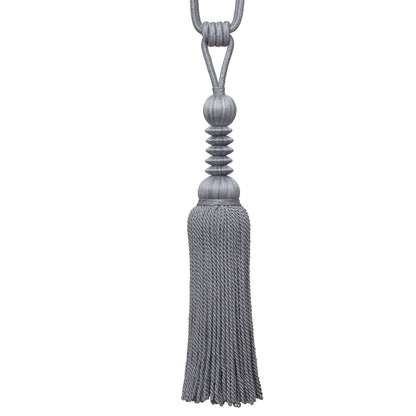 Caitlin Single Tassel Tieback by Samuel & Sons in Heron Blue