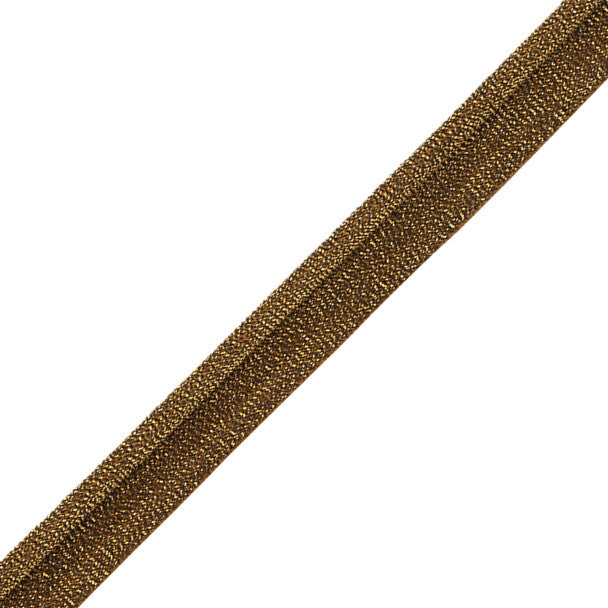 Julienne Metallic Piping Trim by Samuel & Sons in Bronze