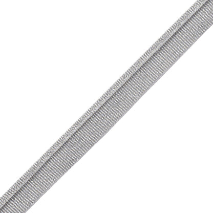 Julienne Metallic Piping Trim by Samuel & Sons in Silver Leaf