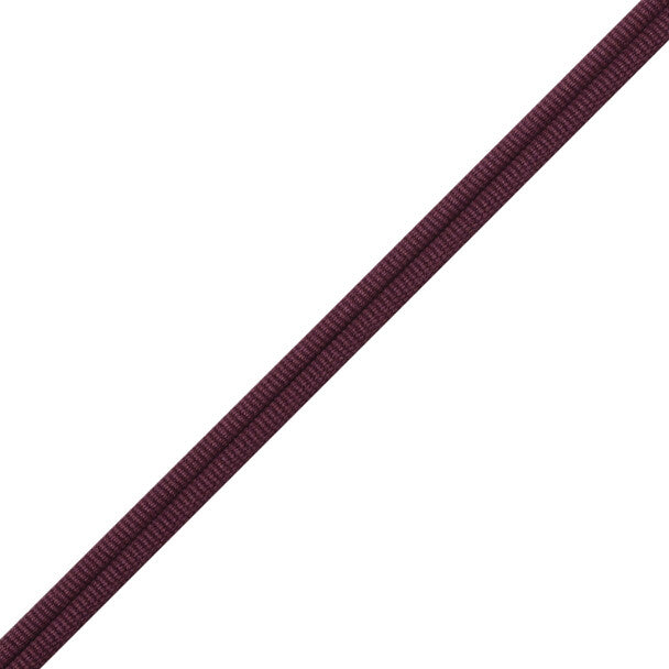 Julienne Double Welting Trim by Samuel & Sons in Aubergine, GB-59791-368, roll