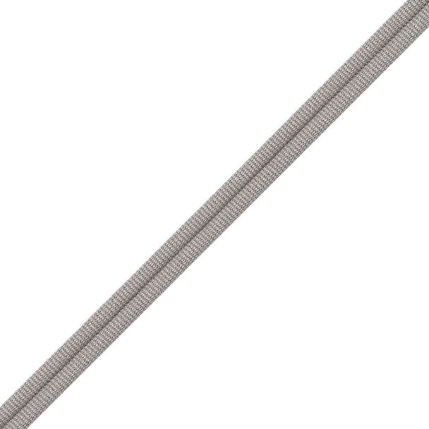 Julienne Double Welting Trim by Samuel & Sons in Pewter, GB-59791-393, roll