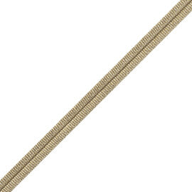 Julienne Metallic Double Welting Trim by Samuel & Sons in Brass