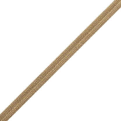 Julienne Metallic Double Welting Trim by Samuel & Sons in Gold Leaf