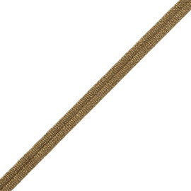 Julienne Metallic Double Welting Trim by Samuel & Sons in Antique Gold