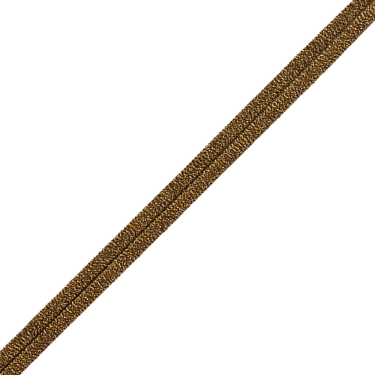 Julienne Metallic Double Welting Trim by Samuel & Sons in Bronze