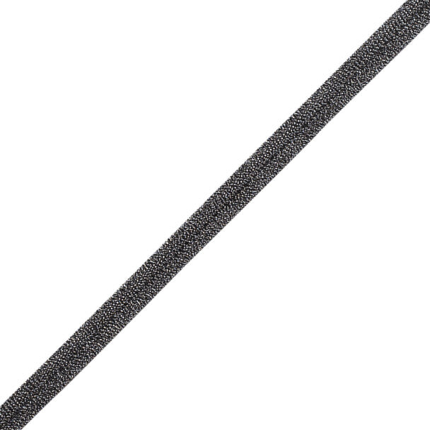 Julienne Metallic Double Welting Trim by Samuel & Sons in Antique Silver