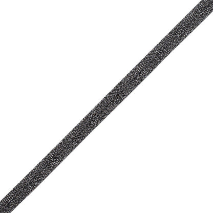 Julienne Metallic Double Welting Trim by Samuel & Sons in Antique Silver