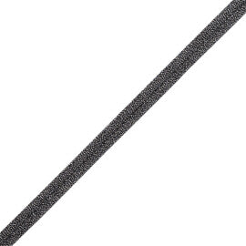 Julienne Metallic Double Welting Trim by Samuel & Sons in Antique Silver