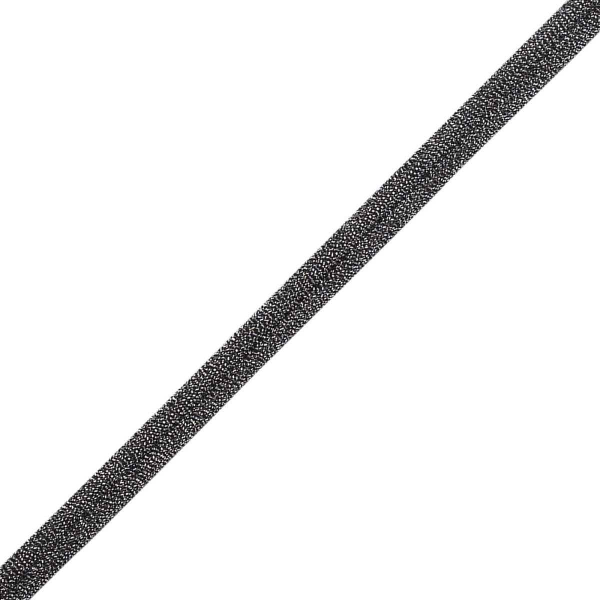 Julienne Metallic Double Welting Trim by Samuel & Sons in Antique Silver