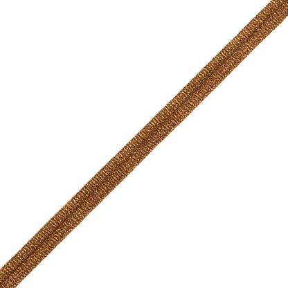 Julienne Metallic Double Welting Trim by Samuel & Sons in Copper