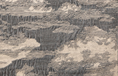 Nembo Storm blue & silver texture