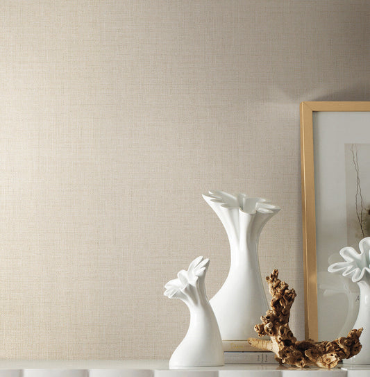 Gesso Weave Wallpaper