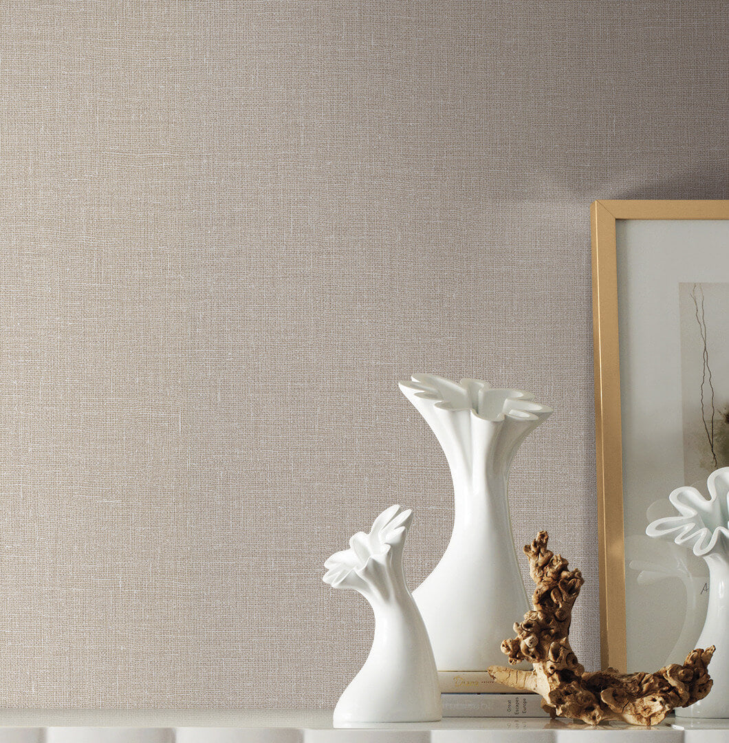 Gesso Weave Wallpaper