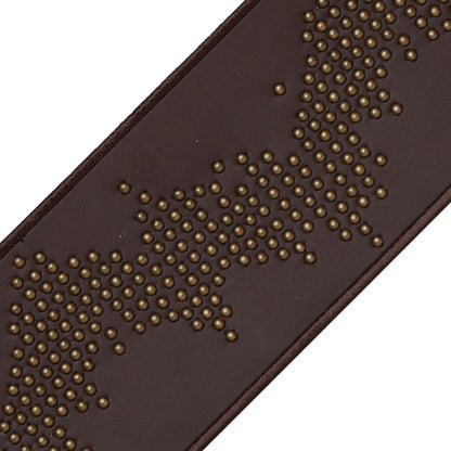 Caspian Studded Border Trim by Samuel & Sons in Dark Bay