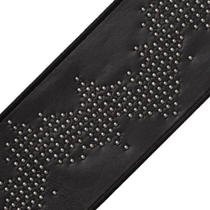 Caspian Studded Border Trim by Samuel & Sons in Black